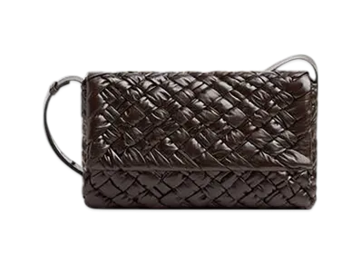 Bottega Veneta Rumple Messenger "Fondant"
