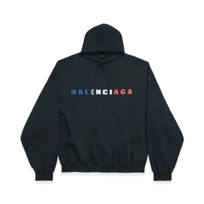 BALENCIAGA International Hoodie Large Fit "Black"