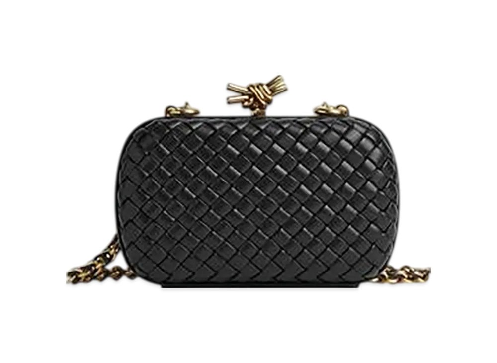 Bottega Veneta Knot Chain "Black"