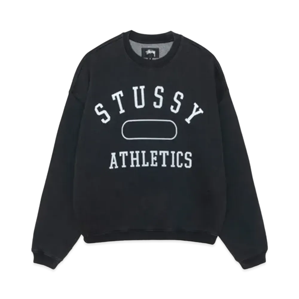 Stussy Stussy Athletics Crew "Washed Black"