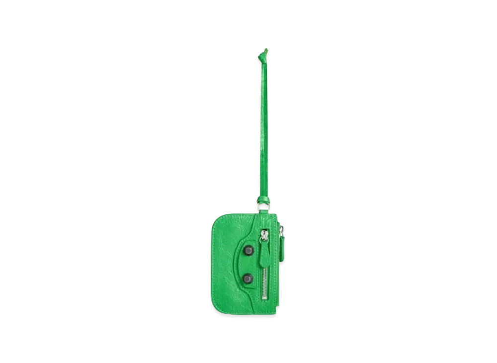 BALENCIAGA Le Cagole Coin Purse "Green"