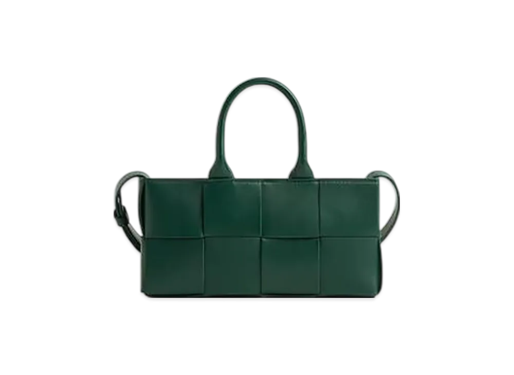 Bottega Veneta East-West Arco Tote "Emerald Green"