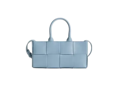 Bottega Veneta East-West Arco Tote "Ice"