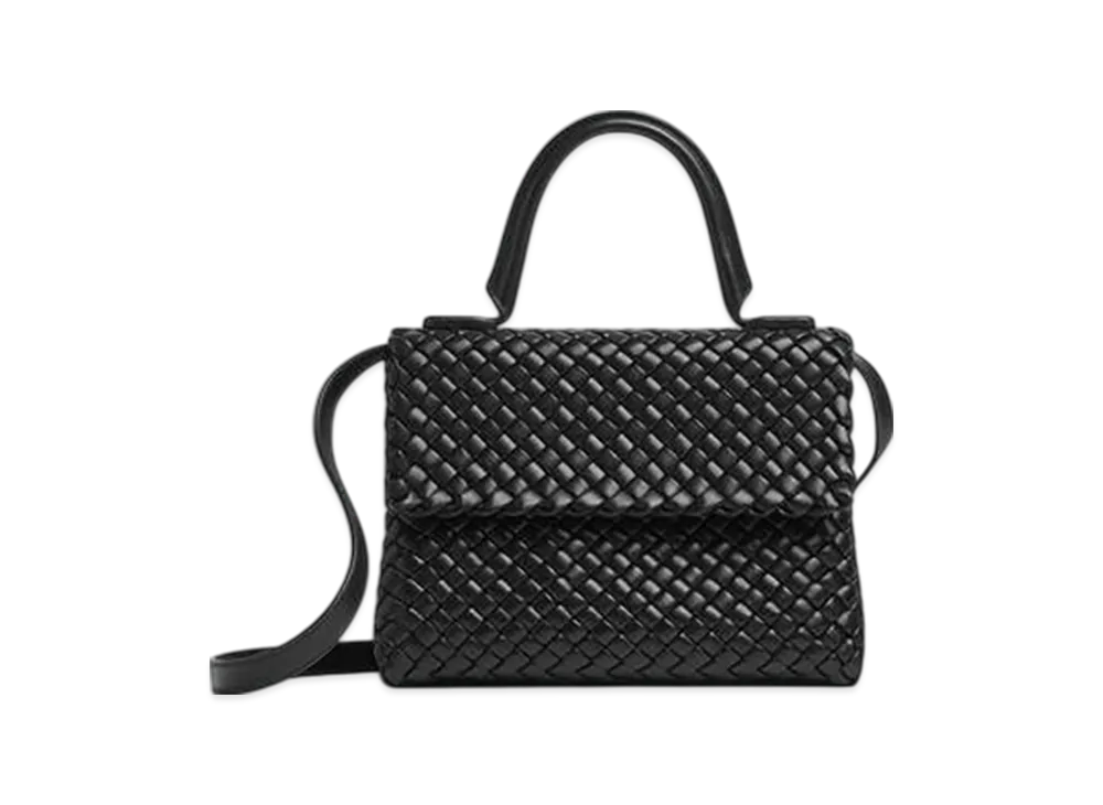 Bottega Veneta Patti Shoulder Bag "Black"