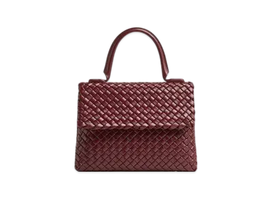 Bottega Veneta Patti Shoulder Bag "Cherry"