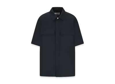 Jil Sander Plus Cotton Short Sleeve Shirt "Navy"