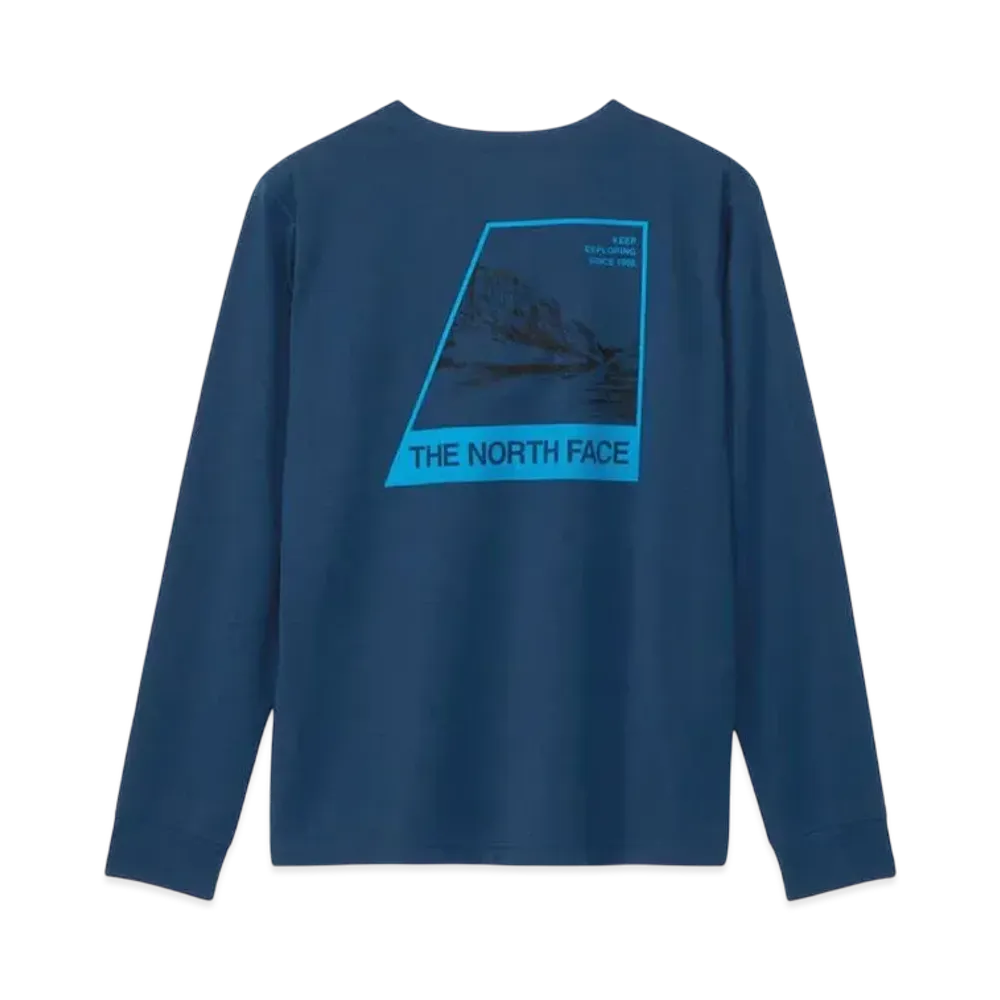 The North Face Long Sleeve TNF Bug Free Tee "Mountain Blue"