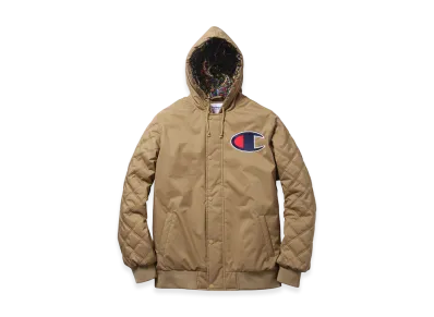Supreme x Champion Zip Up Jacket "Beige"