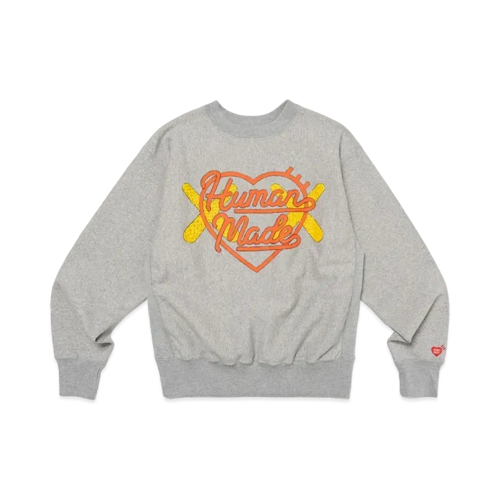 HUMAN MADE x KAWS Made Sweatshirt "Gray"