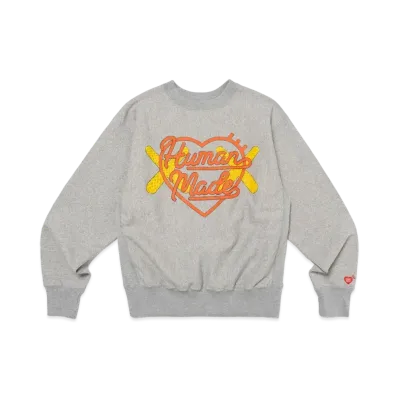 HUMAN MADE x KAWS Made Sweatshirt "Gray"