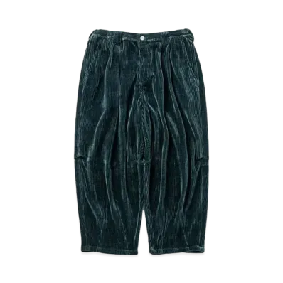 TIGHTBOOTH Knit Cord Balloon Pants "Forest"