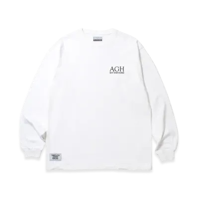 APHRODITEGANG AGH Hot Town Homie Embroidery L/S Tee "White"