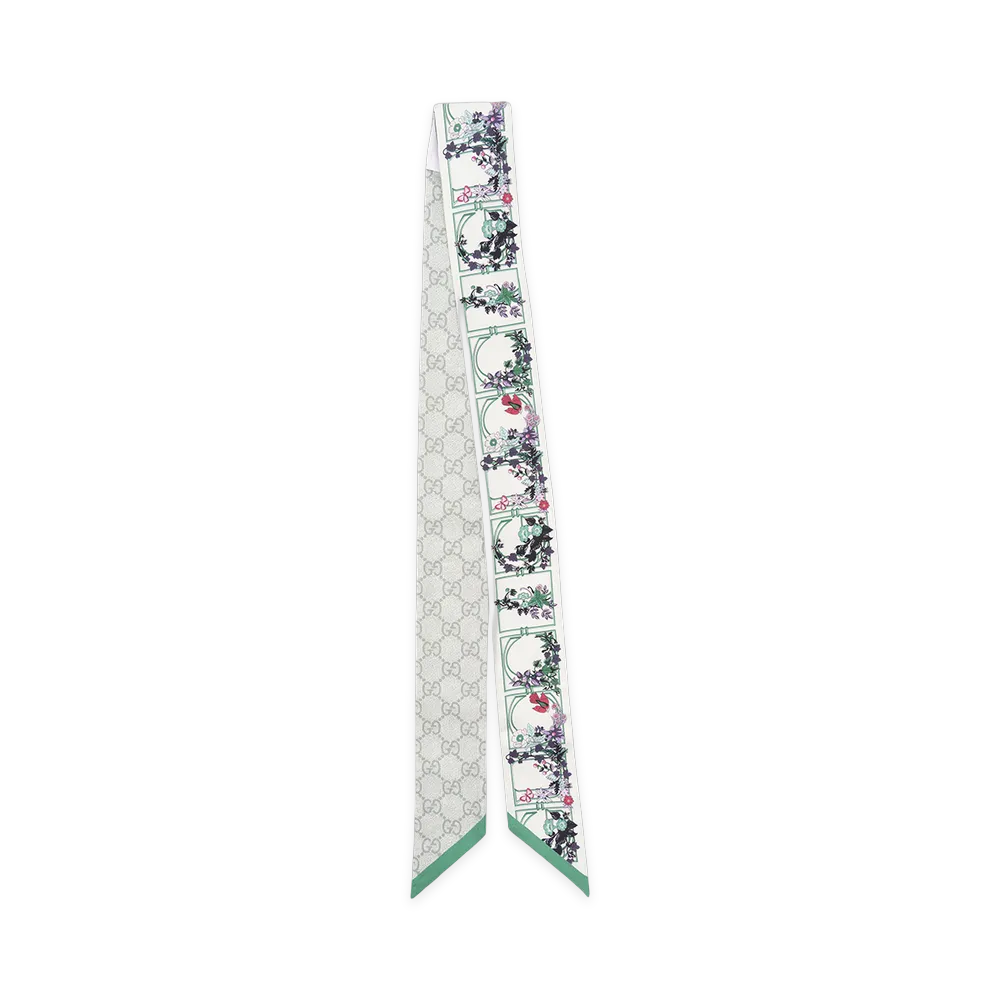 GUCCI Women's Cruise Scarfs "Green"