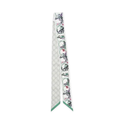 GUCCI Women's Cruise Scarfs "Green"