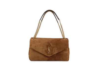 Saint Laurent Women's 'Calypso' Large Shoulder Bag "Brown"