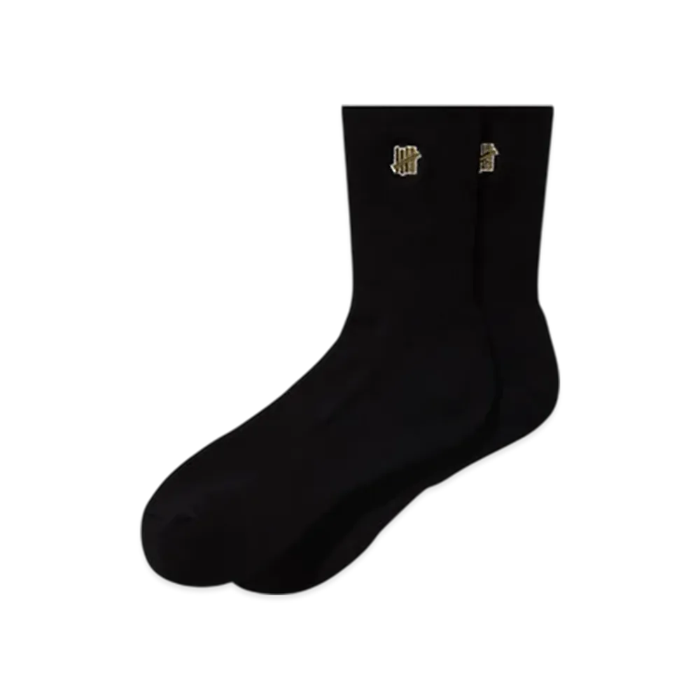 UNDEFEATED Premium Icon Crew Sock "Black"