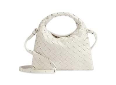 Bottega Veneta Mini Hop "White"