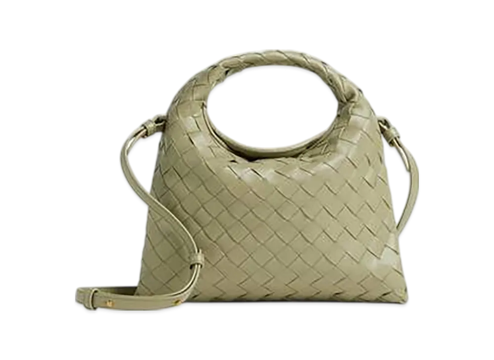 Bottega Veneta Mini Hop "Travertine"