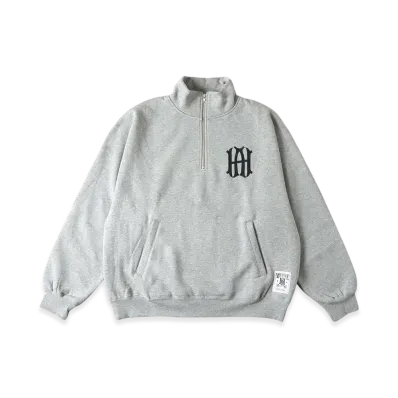 ayumi hamasaki x MFC STORE AH Logo Half Zip "Gray"
