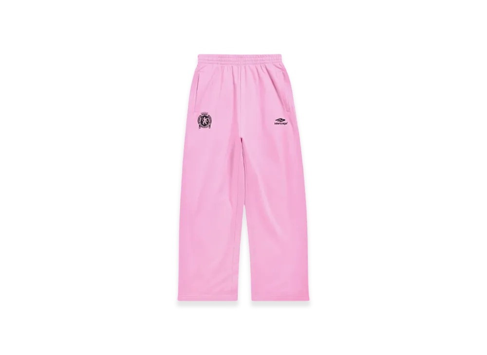 BALENCIAGA Soccer Series Soccer Baggy Sweatpants "Pink"