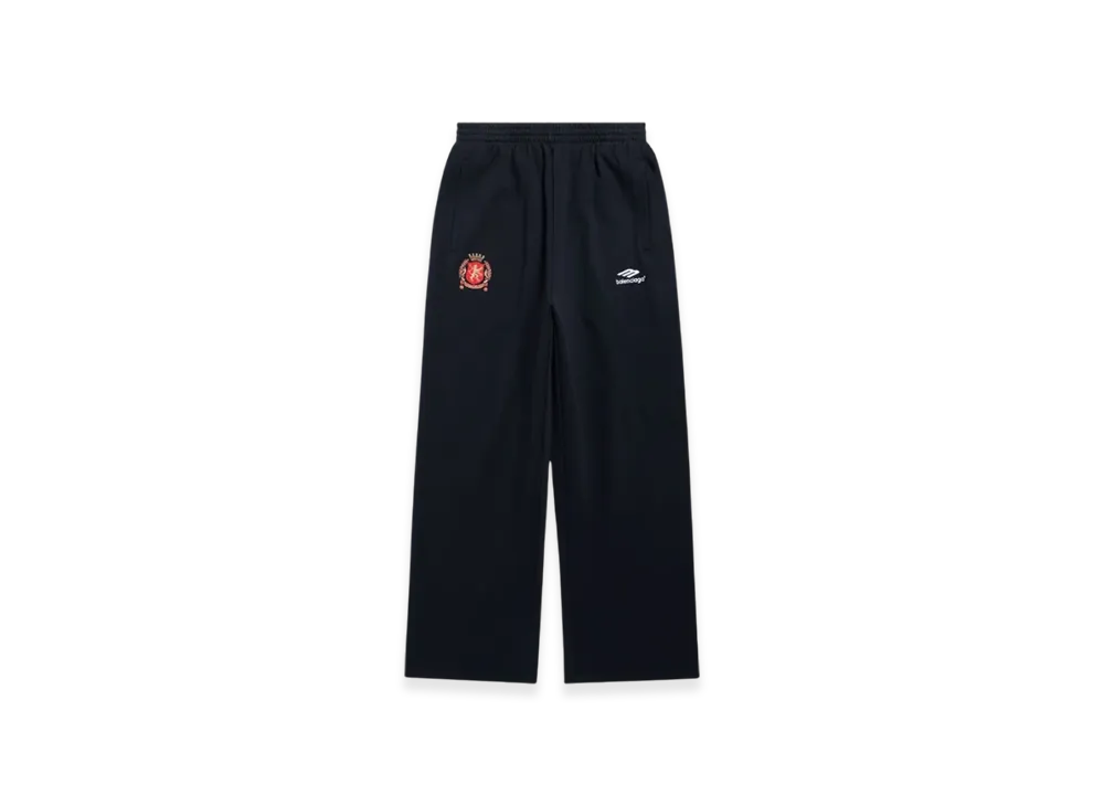 BALENCIAGA Soccer Series Soccer Baggy Sweatpants "Black"