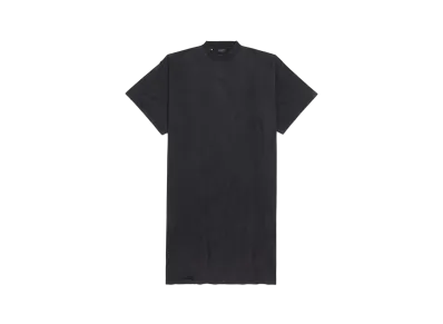 BALENCIAGA Women's Painted T-Shirt Dress "Fade Black"