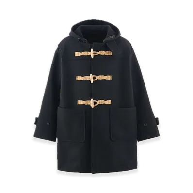 SAINT Mxxxxxx Duffle Coat Hooded "Black"