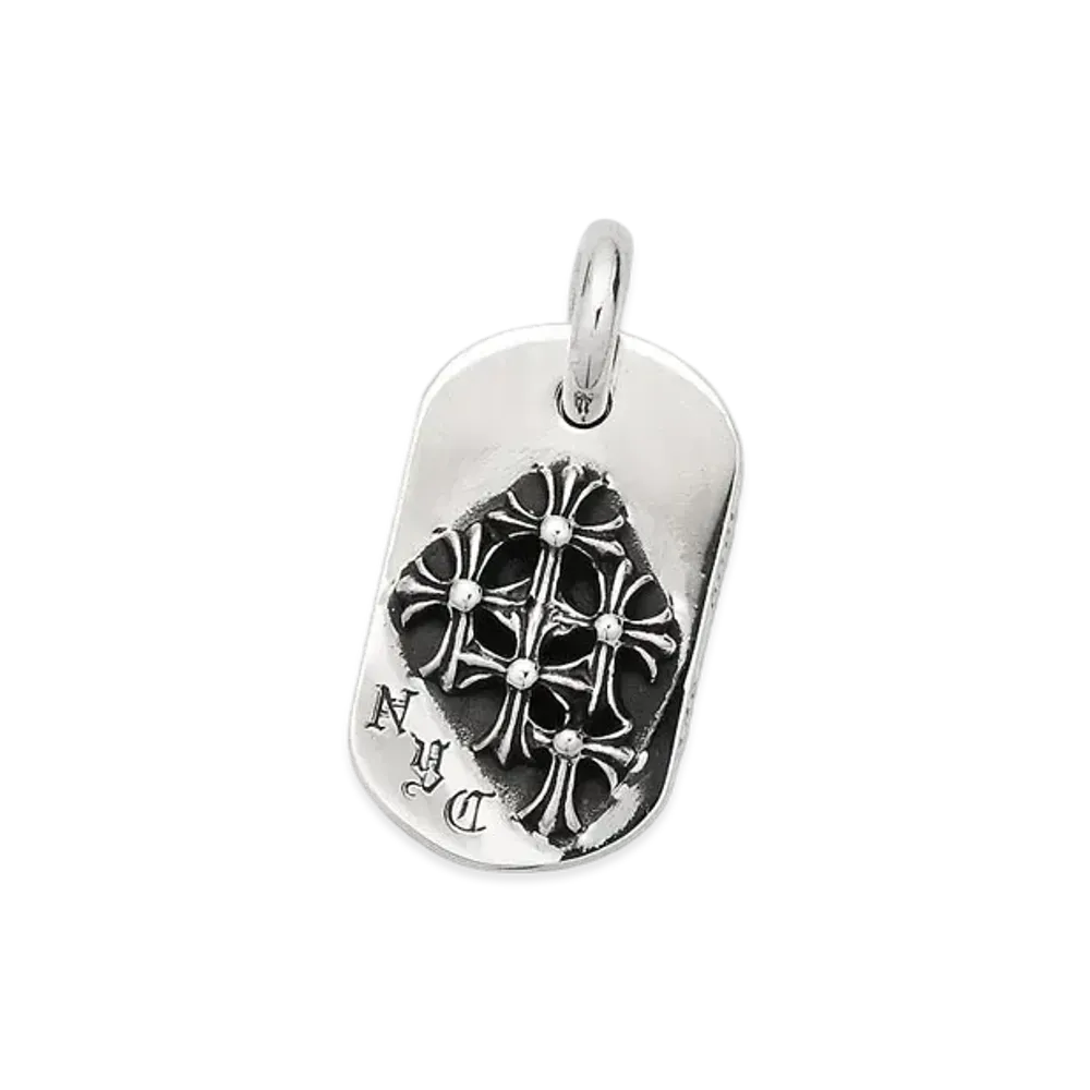 Chrome Hearts Raysd Cemetery Dog Tag New York Exclusive "Silver"