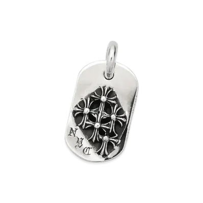 Chrome Hearts Raysd Cemetery Dog Tag New York Exclusive "Silver"