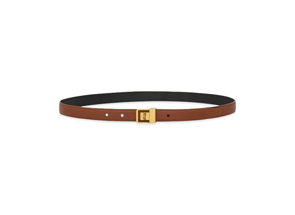 Saint Laurent Women's Belts "Brown"