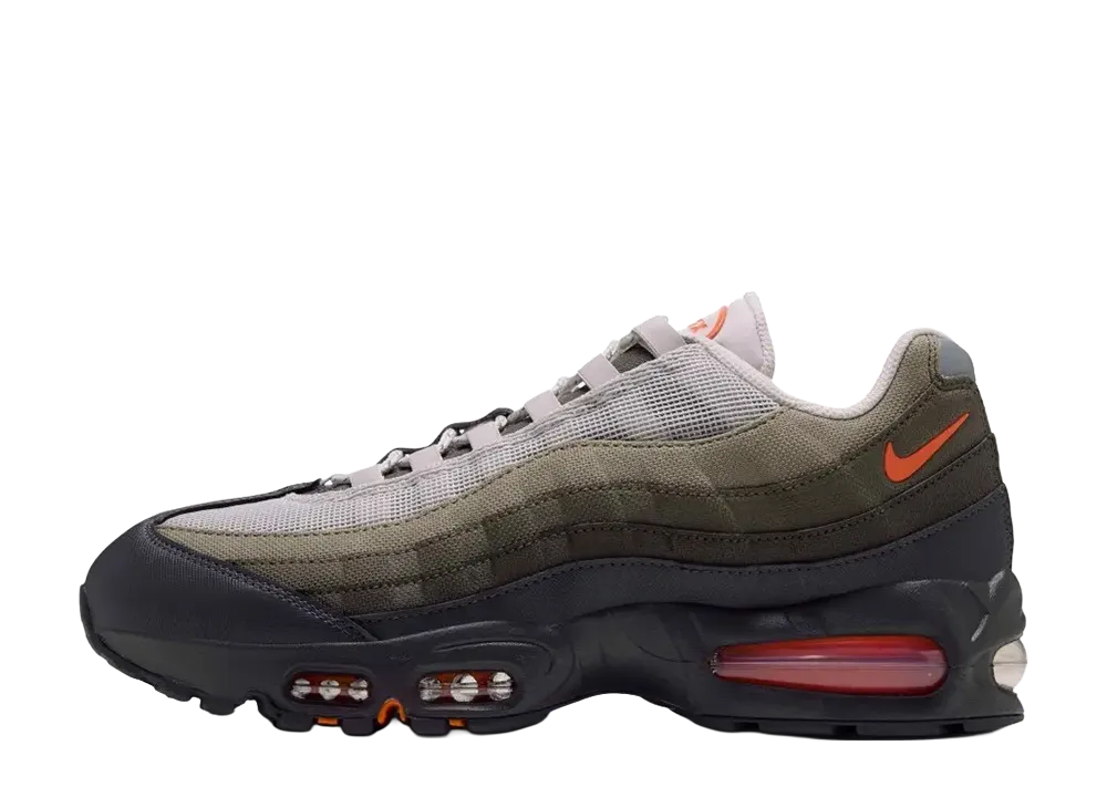 Nike Air Max 95 Big Bubble "Dark Loden/Safety Orange"