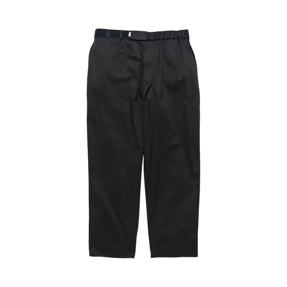 Graphpaper Solotex Twill Wide Tapered Chef Pants "Black"