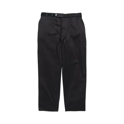 Graphpaper Solotex Twill Wide Tapered Chef Pants "Black"