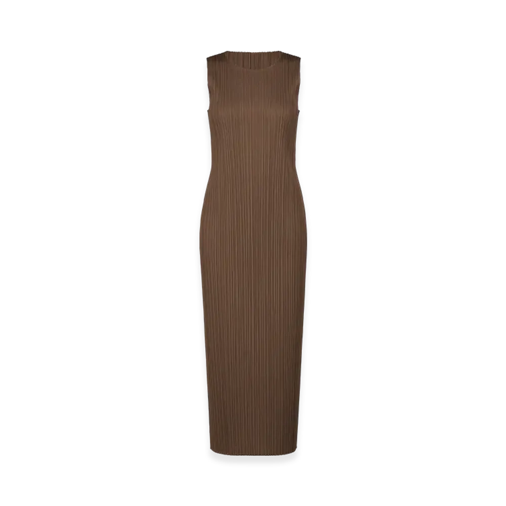 PLEATS PLEASE ISSEY MIYAKE New Colorful Basics 4 "Brown"
