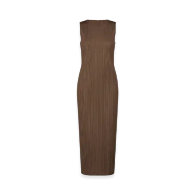 PLEATS PLEASE ISSEY MIYAKE New Colorful Basics 4 "Brown"
