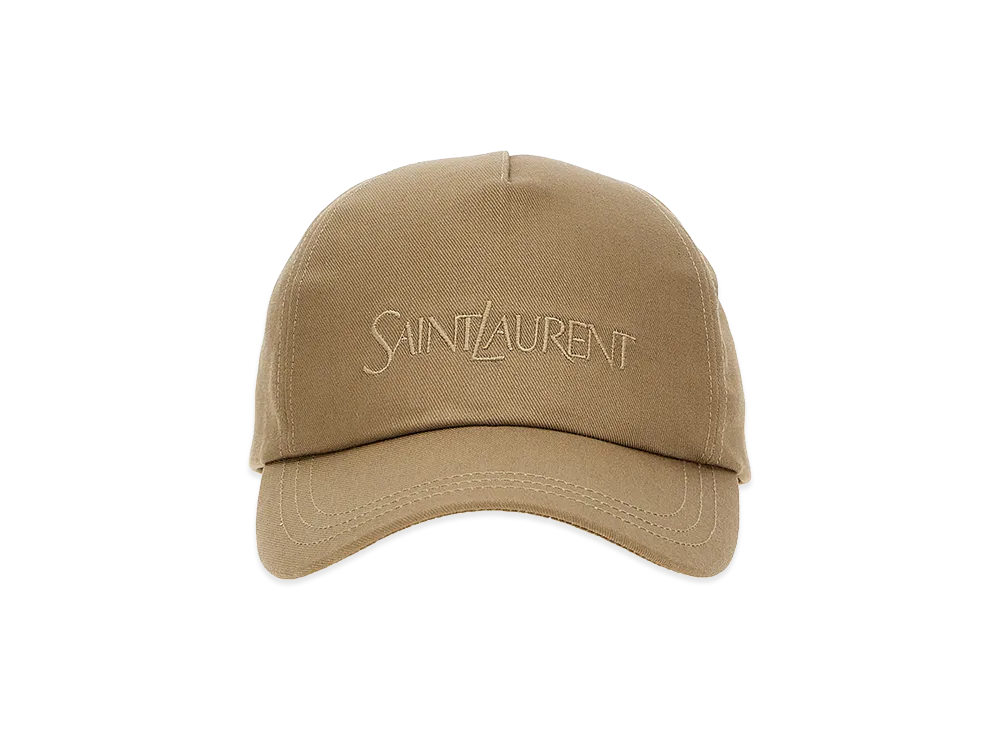Saint Laurent Baseball Cap "Beige"