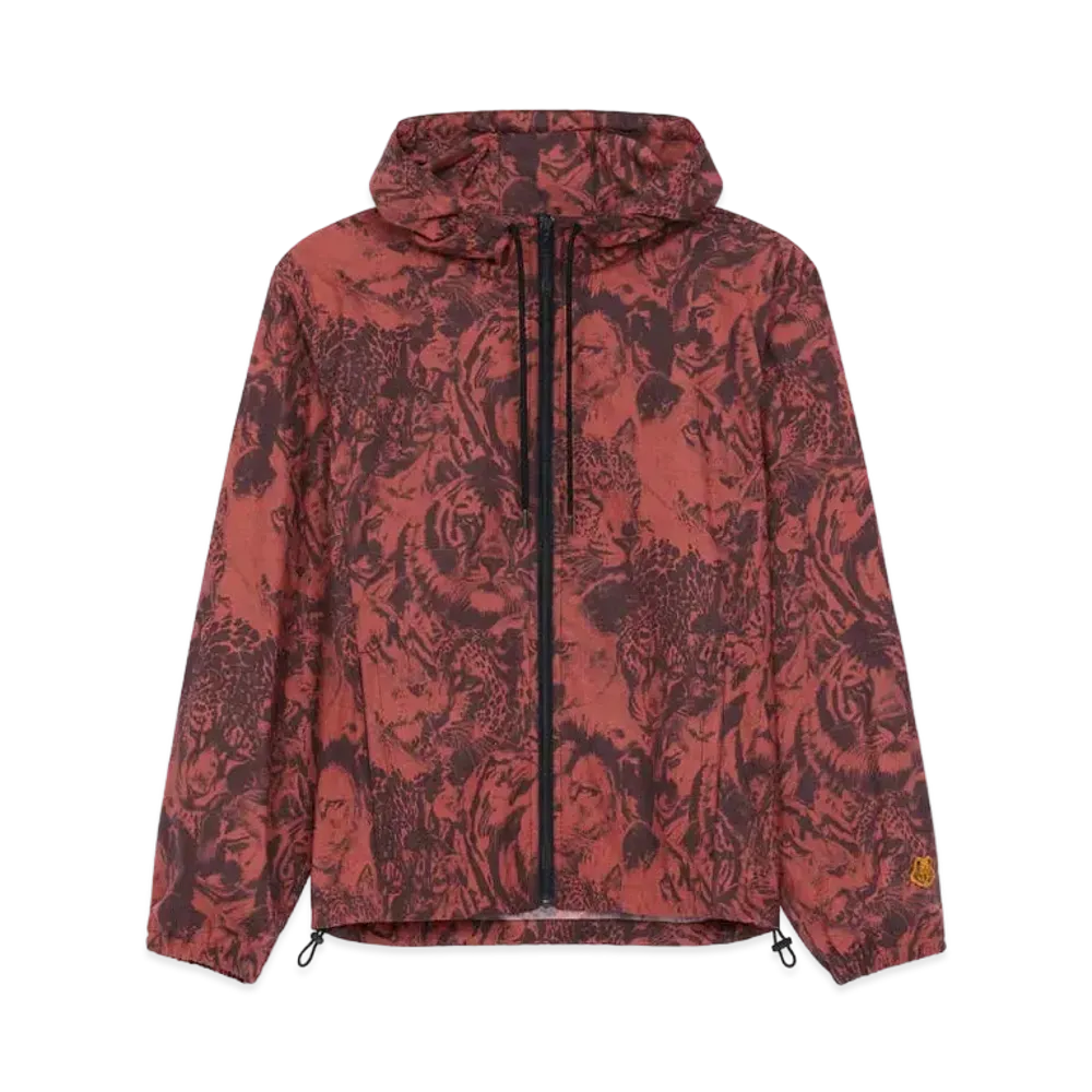 KENZO Zip Blouson 'Wildtigers' "Dark Rose"