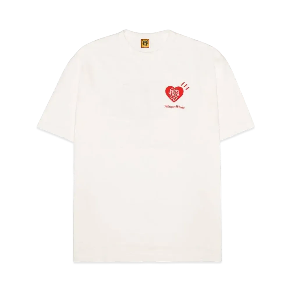HUMAN MADE GDC Valentine's Day T-Shirt "White" / VERDY
