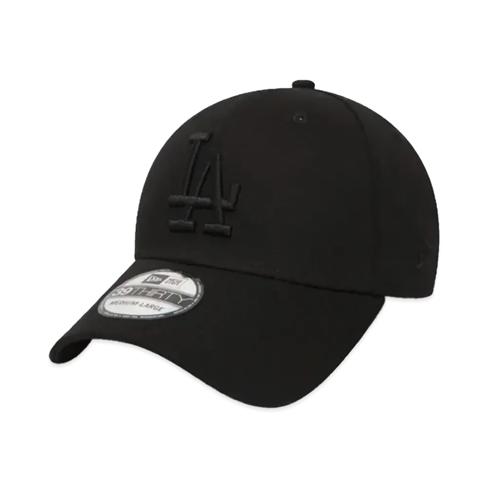 NEW ERA 39THIRTY 3930 MLB "LA Black Black"