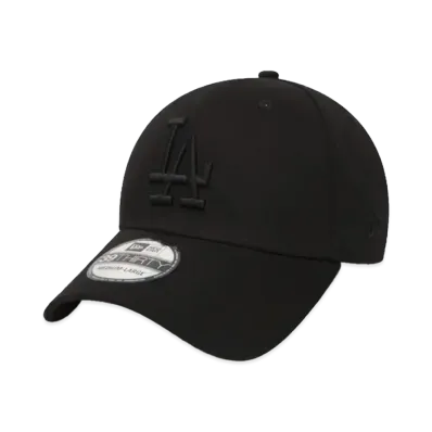 NEW ERA 39THIRTY 3930 MLB "LA Black Black"