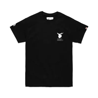 FRAGMENT x POKEMON THUNDERBOLT PROJECT EEVEE T-SHIRT "Black"