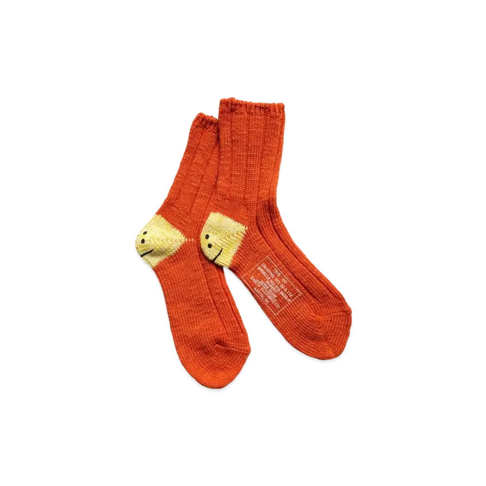 KAPITAL 56 MA-1 Socks "Orange"