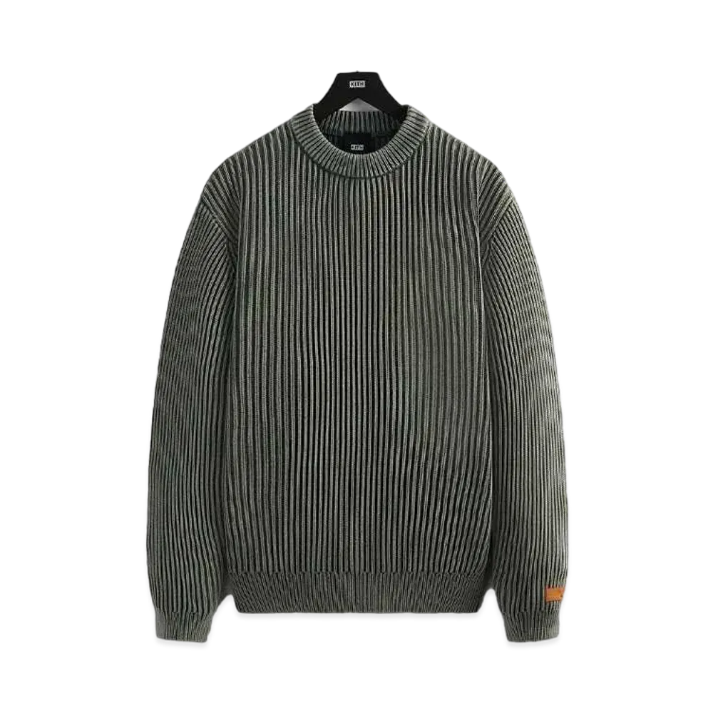 Kith Garment Dyed Meyer Knit Crewneck "Court"