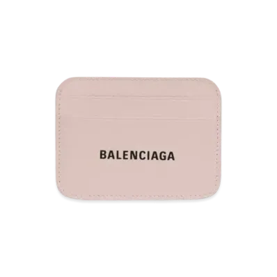 BALENCIAGA Cash Card Holder Smooth Calfskin "Pink"