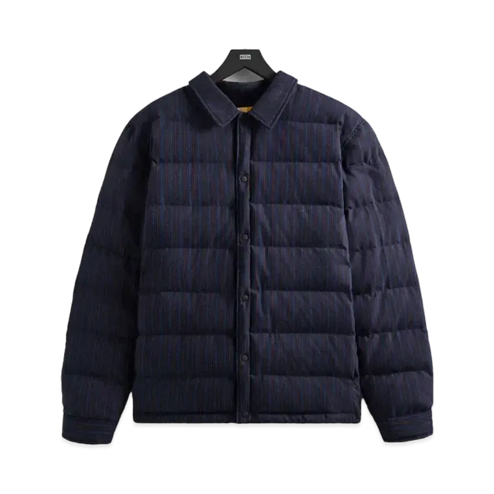 Kith Striped Dover Shirt Jacket "Nocturnal"