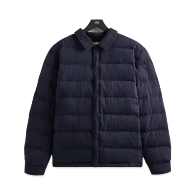 Kith Striped Dover Shirt Jacket "Nocturnal"