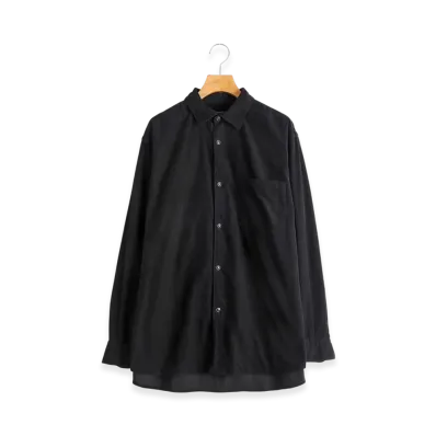 COMOLI Corduroy COMOLI Shirt "Black"