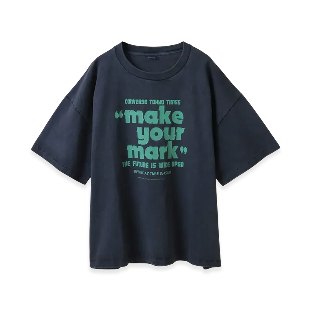 Converse x Fill The Bill TV News Tee "Blue"