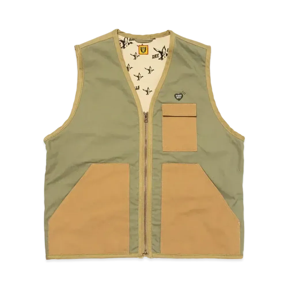 HUMAN MADE Hunting Vest "Olive Drab"