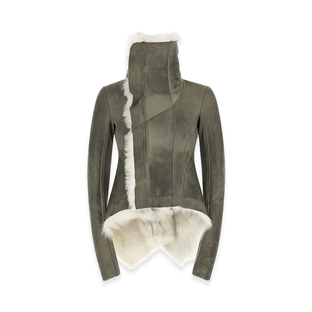 Rick Owens Women's Naska Jacket "Gray"